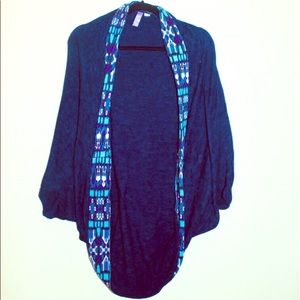 Dark Blue Shrug